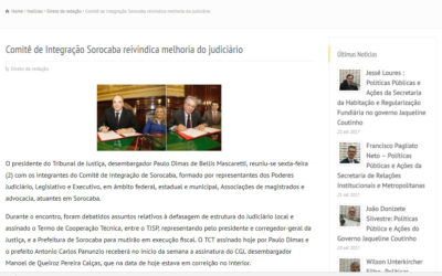 Comitê de Integração Sorocaba reivindica melhoria do judiciário