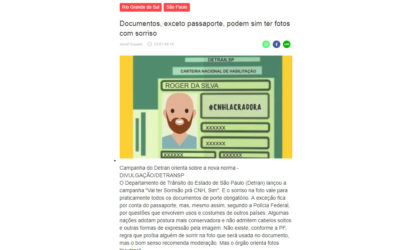 Documentos podem sim ter fotos com sorriso